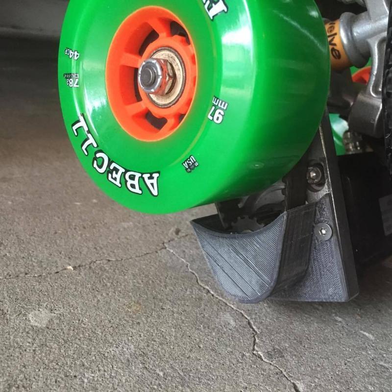 Evolve Skateboard Smaller Belt Cover - Abec 11 97mm