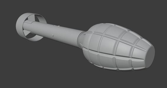 M17 American ww2 rifle grenade