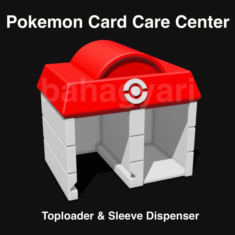 Pokemon Card Care Center  - Toploader & Sleeve Dispenser
