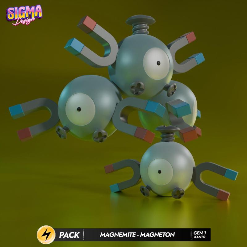 pack - magnemite magneton