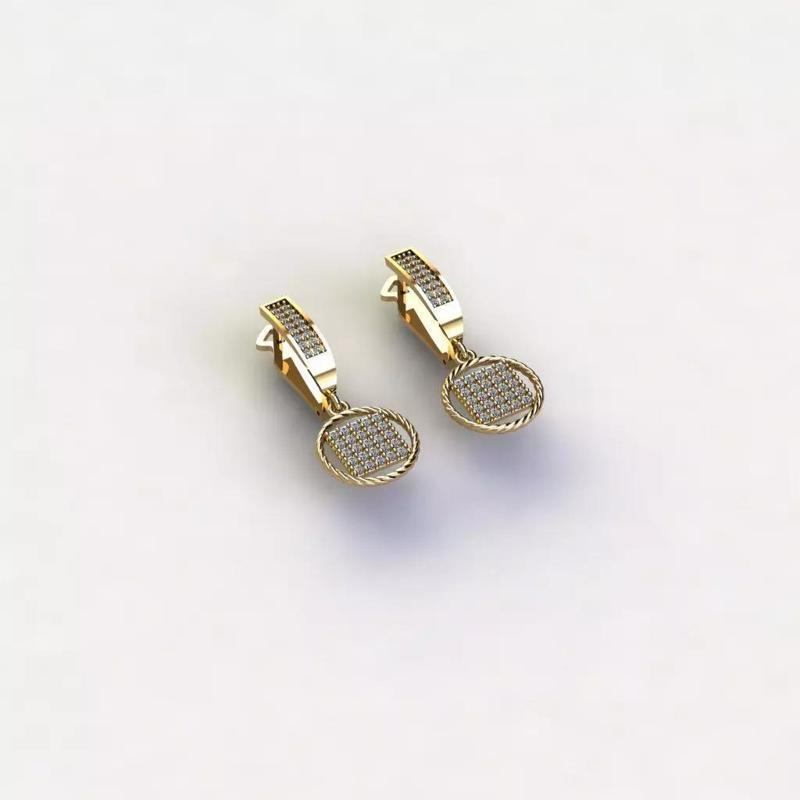 engagement earrings 3D Model Collection 3D print model tmtr74