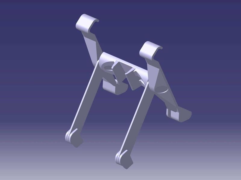 Turnigy 9X or similar Transmitter Tablet Mount for 7inch Tablet like Nexus 7