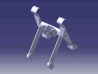 Turnigy 9X or similar Transmitter Tablet Mount for 7inch Tablet like Nexus 7