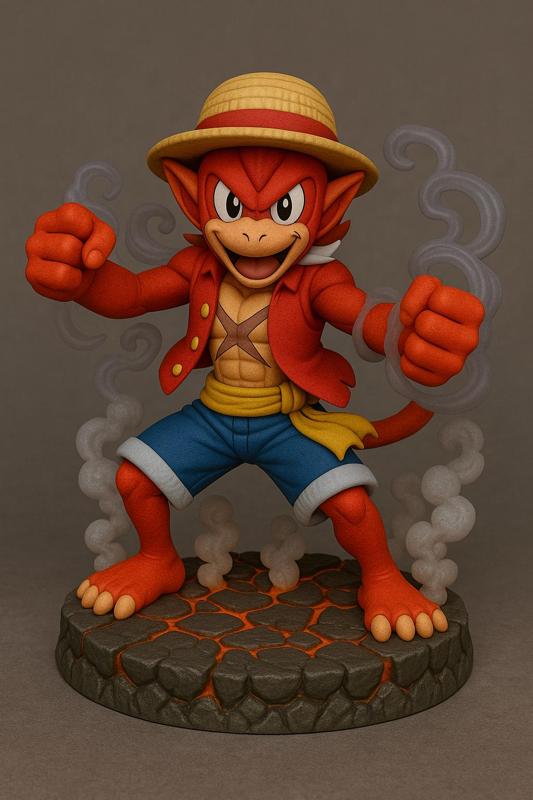 Luffy x Infernape