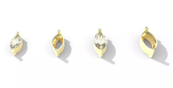 Marquise Stone Setting Collection Ready made Chaton
