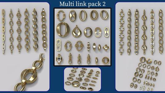 Chain Multi-Link 3D print model