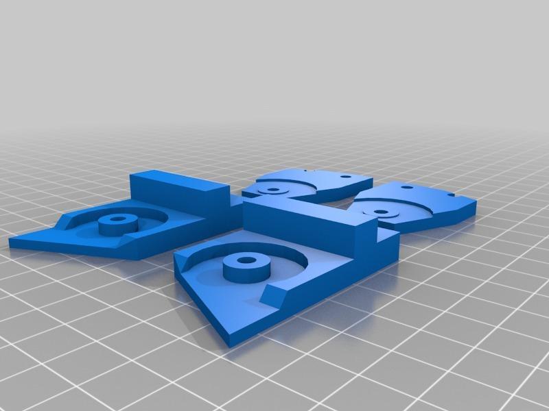  4" Spool Holder Adapter for Printrbot Power Tower