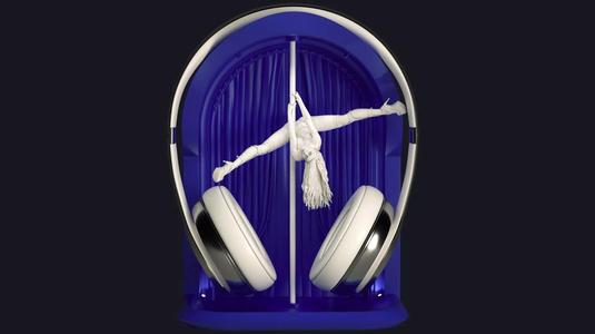 Headphone Holder strip dance 1