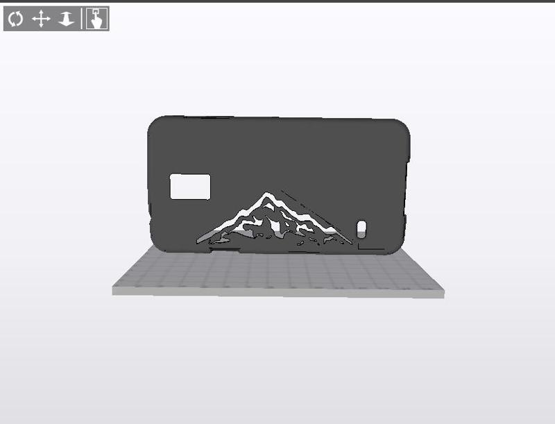 Galaxy 5s mountain case 