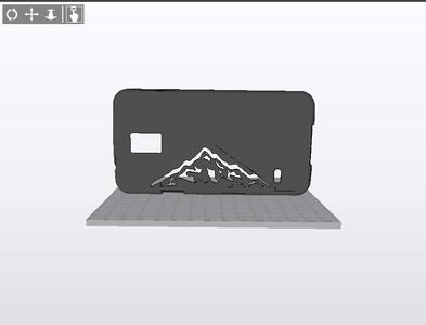 Galaxy 5s mountain case 