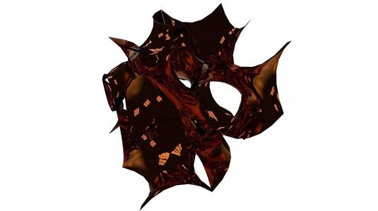 Gyroide piece of art