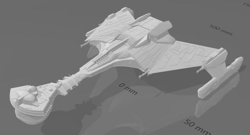 STO - Kelvin - Klingon D7-class Heavy Destroyer