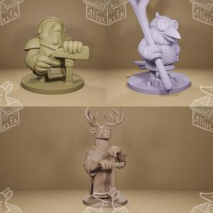 Root Underworld Hirelings - miniature pack