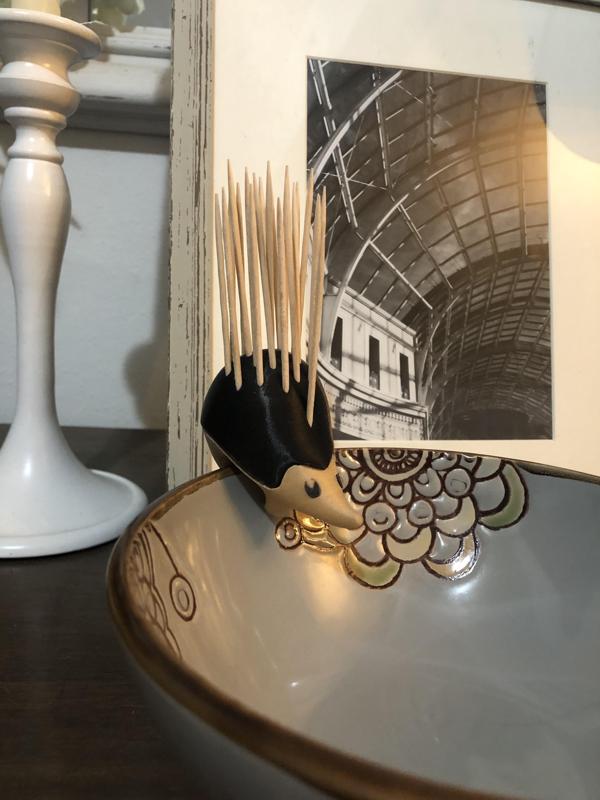 Toothpick Hedgehog