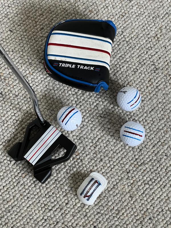 Triple Line Golf Ball Marker