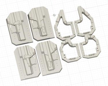 Springfield Echelon 4.0C SideCar Holster Vacuum Mold