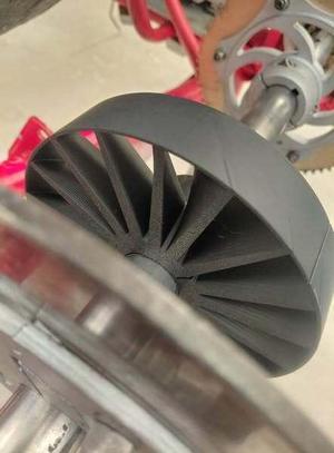 30.00mm karting break cooling fan
