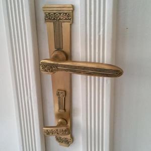 Historical Door Handle Set Jugendstil