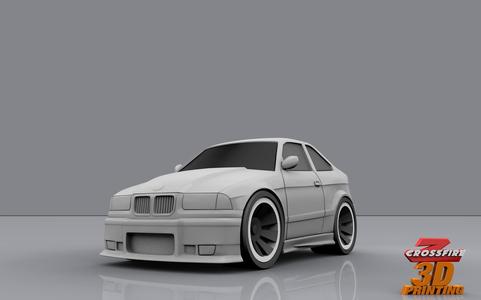 BMW E36 M3 Comic-Car