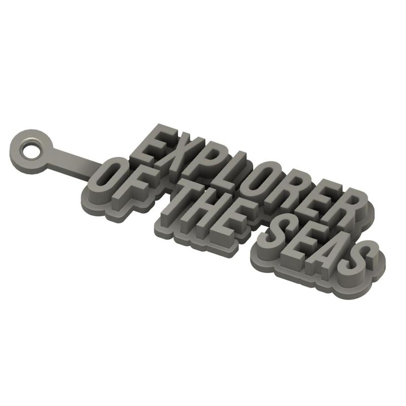 Royal Caribbean Explorer of the Seas Keychain / Keyring