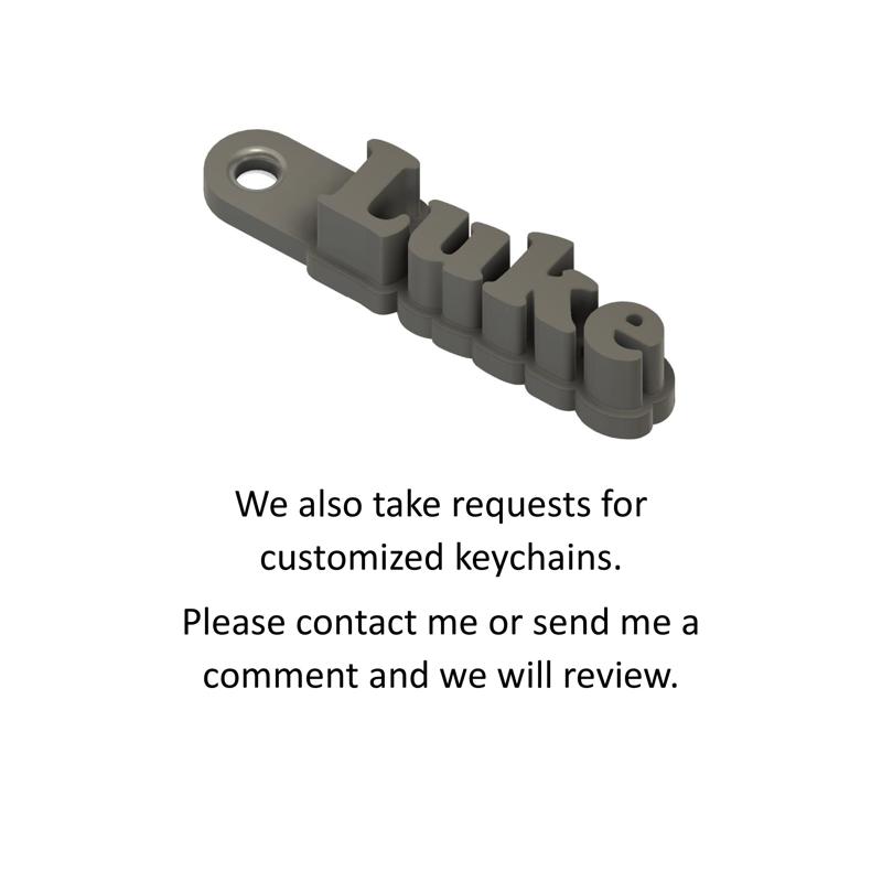 Luke Keychain /Keyring