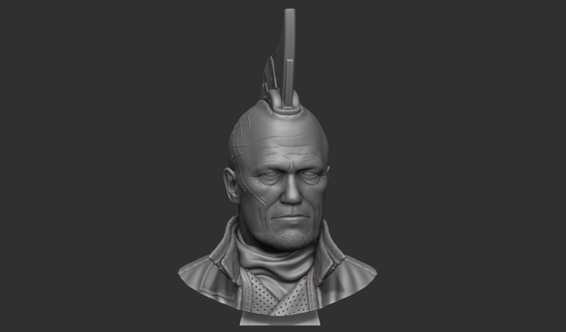 Yondu Udonta bust
