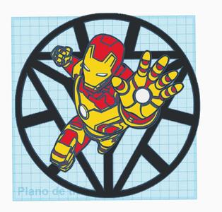 Iron Man Wall Art Multicolor