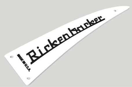 Rickenbacker Logo Reposição Guitarra