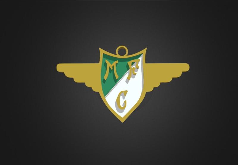 Porta Chaves Moreirense 3D Key Ring Holder