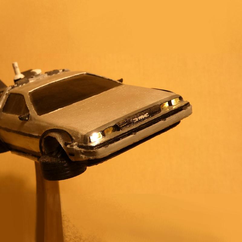 Flying Delorean