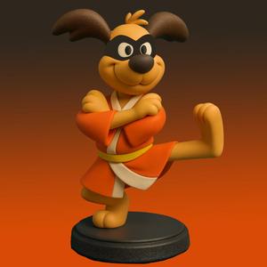 Hong Kong Phooey - 3D figure Infinity/Disney style (100 mm)