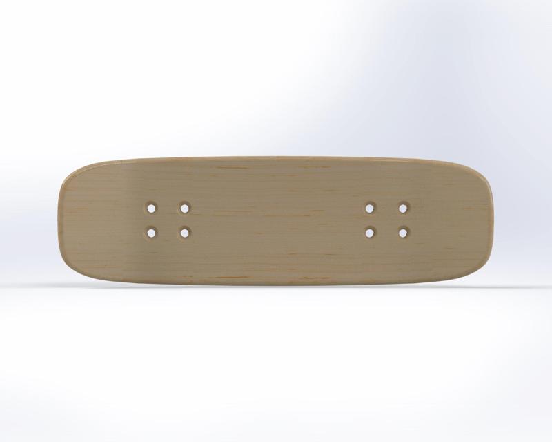 Fingerboard deck 29mm Boxy Medium Concave