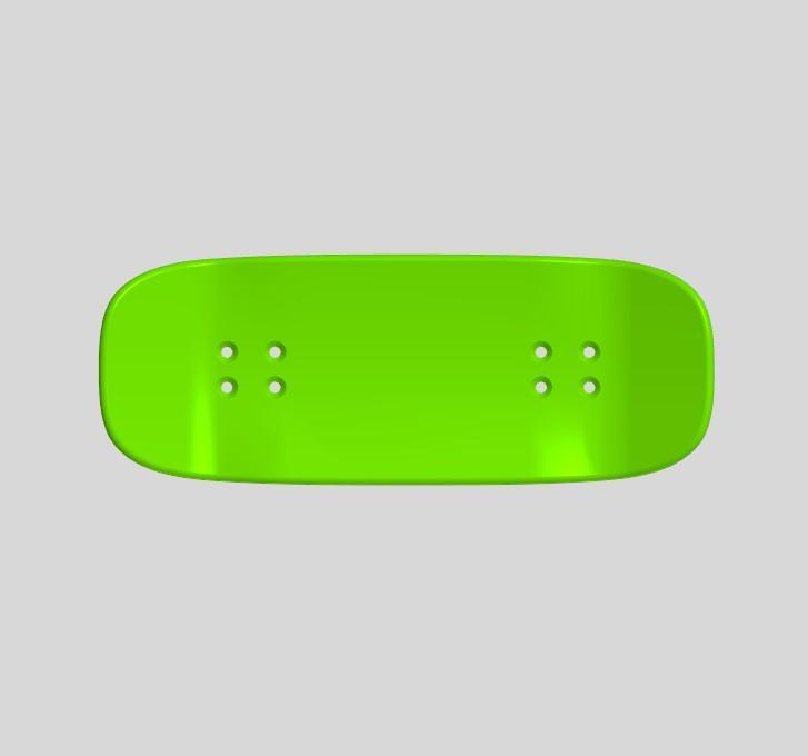 Fingerboard deck 36mm Boxy High Concave