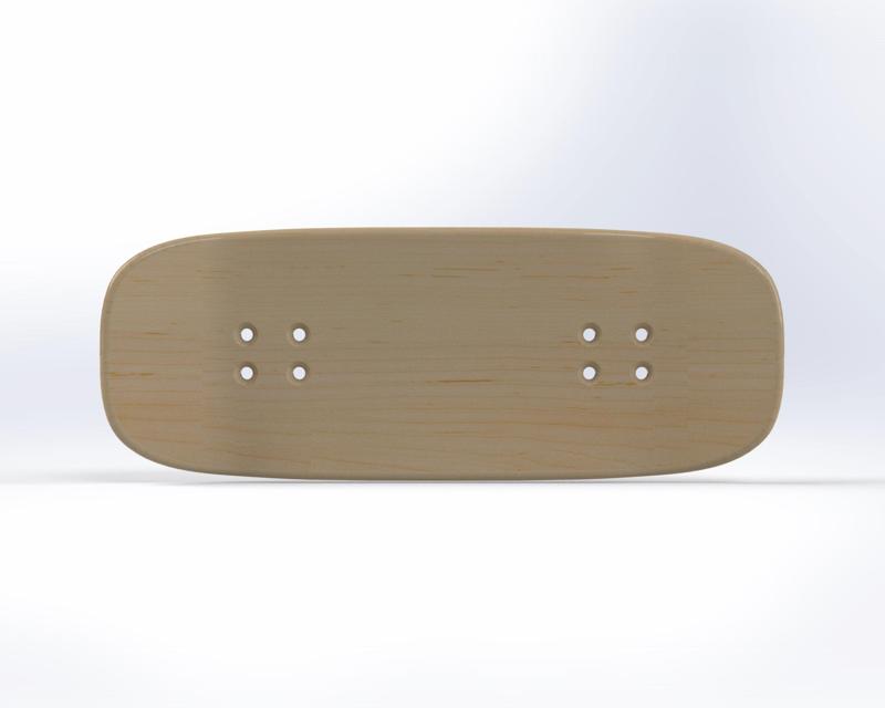 Fingerboard deck 36mm Boxy Medium Concave