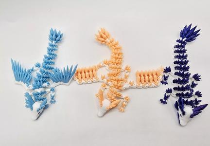 Articulated Fantasy Dragon Model