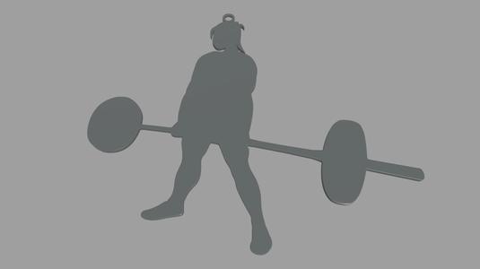 Deadlift Deadlift Dead Weight Key Ring