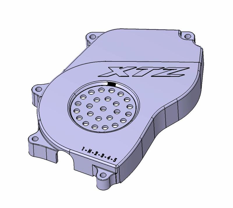 CRANKCASE PINION COVER XTZ 750 V2 CUSTOMIZED