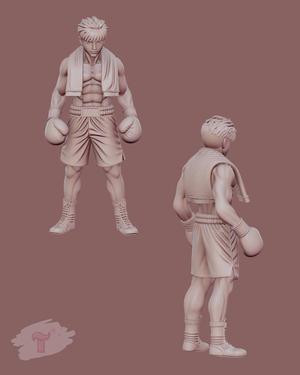 Boxer Figure