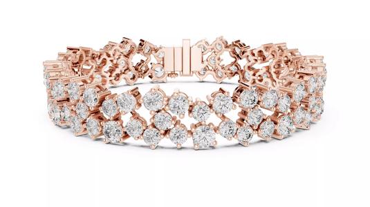 Tennis Bracelet 3dm stl renders Animation video details