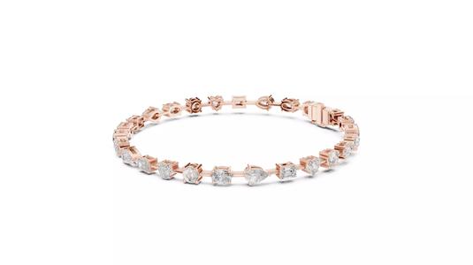 Tennis Bracelet 3dm stl renders Animation video details