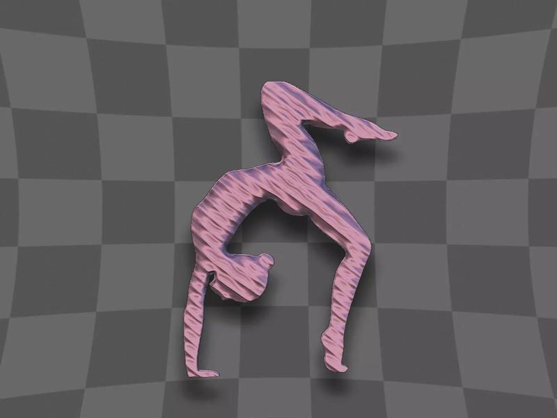 Woman doing aerobics