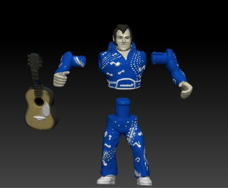 the honky VINTAGE WWE ACTION FIGURE