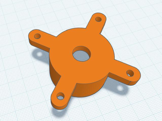 3/8-24 Vertical Antenna PVC Mount Cap