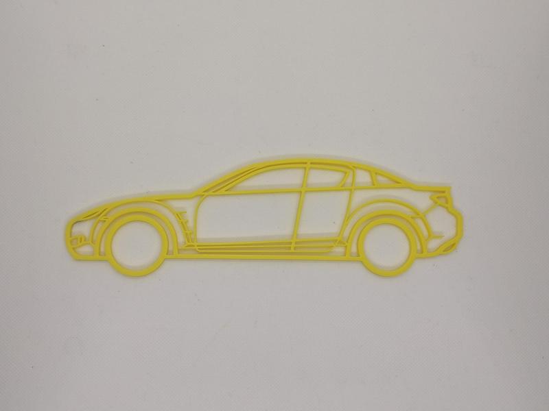 Mazda RX8 wall decor