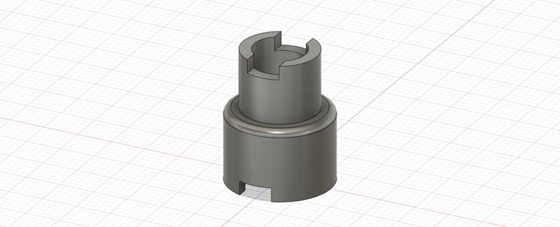 Mazda window lifter shaft