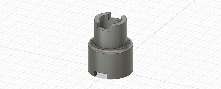 Mazda window lifter shaft