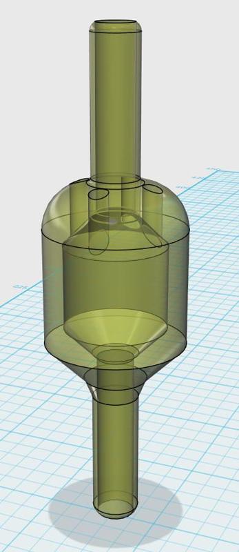 Harvest Right Vacuum Break anti siphon drain hose