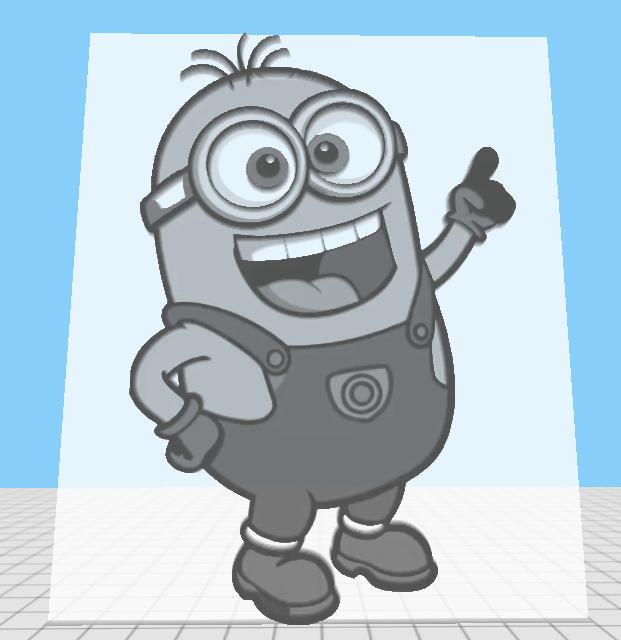 minion collection- self standing tile