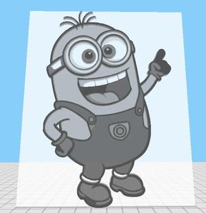 minion collection- self standing tile