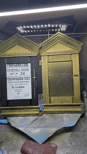 Proclamation frame Harry Potter